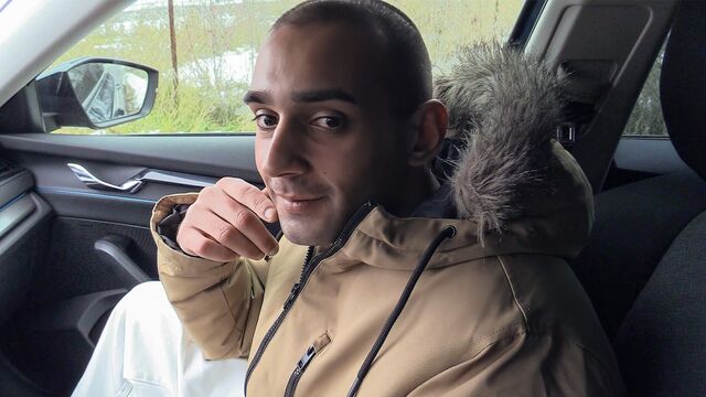 Bigstr - Random Czech hottie riding that fat cock in a car