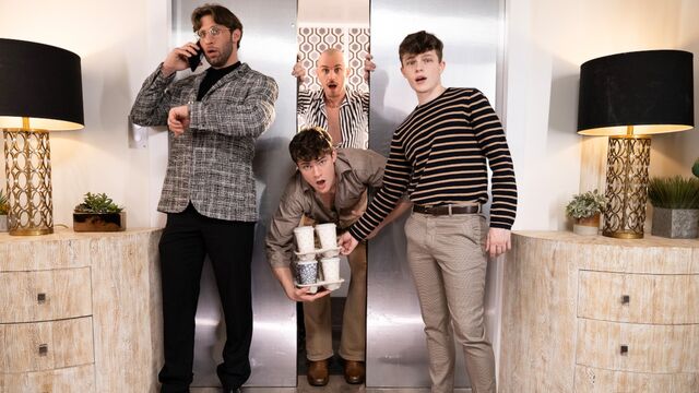 Men.Com - Gay Devil Wears Prada spoof with Phoenix Leo, Oliver Marks