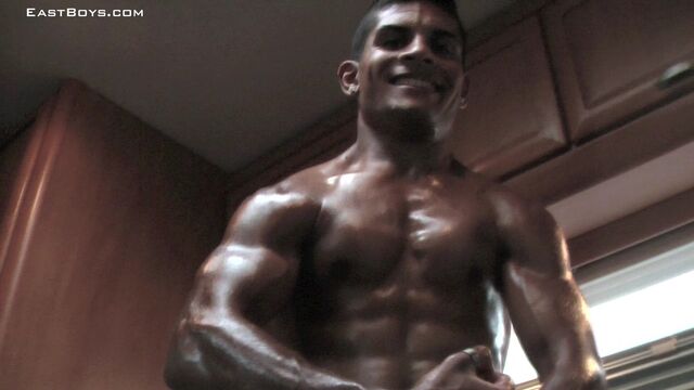 Eastboys - Fabricio is oily as fuck and his abs are gorgeous