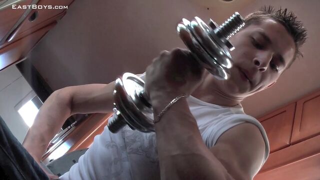 Eastboys - Petr Borek solo action with workouts and teasing