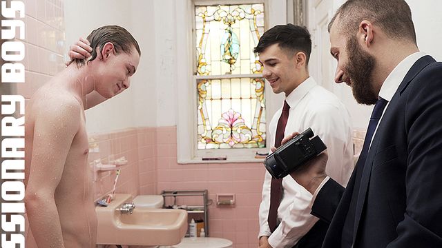 Missionary Boys - Elder Packer and Elder Rim banging in the bathroom