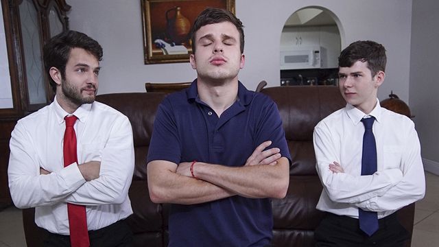 Missionary Boys - 3some banging sesh with Jesse Avalon, Dakota Lovell, and Dante Drackis