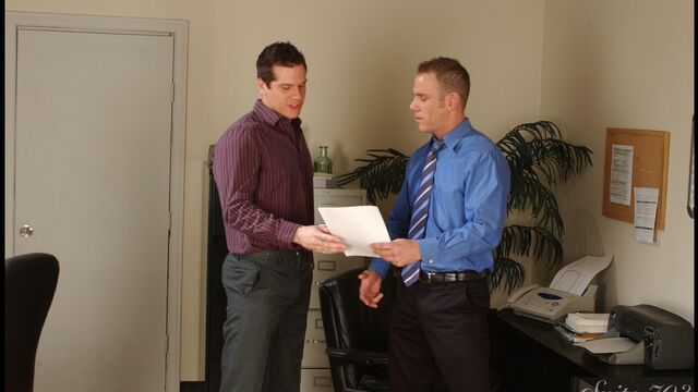 Richard.XXX - Drew Cutler &  Parker London fucking at the office