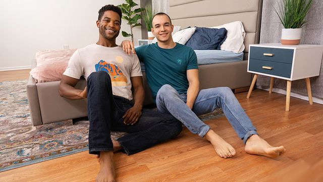 Sean Cody - Landon & Dante shine in an amateur gay interracial scene