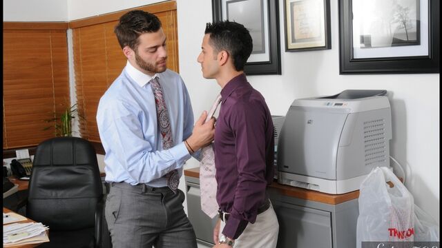 Richard.XXX - Hard workers Tommy Defendi & Mario Costa fucking after hours