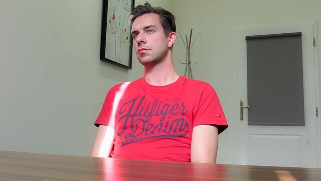 Bigstr - Horny first-timer fucked and facial'd in a porn vid