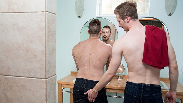 Nextdoor Buddies - Stepbrothers Blake Hunter and Ty Derrick blow off some steam