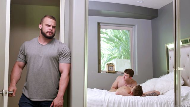 Nextdoor Raw - Threesome fucking with Gunner, Nathan Styles, and Dax Carter