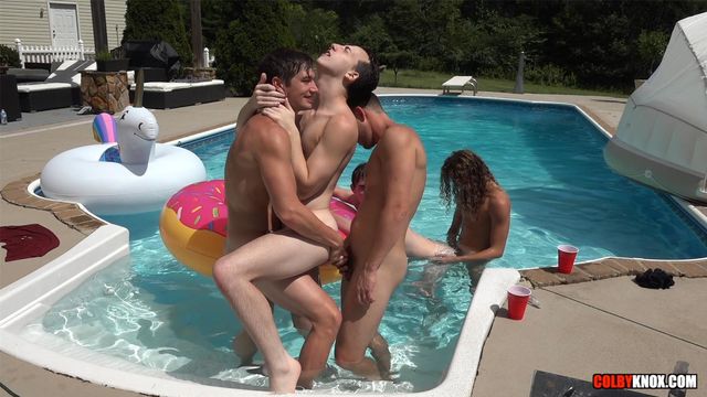 Colby Knox - Outdoor Labor Day orgy with Colby Chambers, Jack Valor, and others