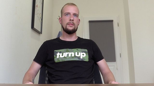 Bigstr - Young balding hottie gets butt-blasted in POV