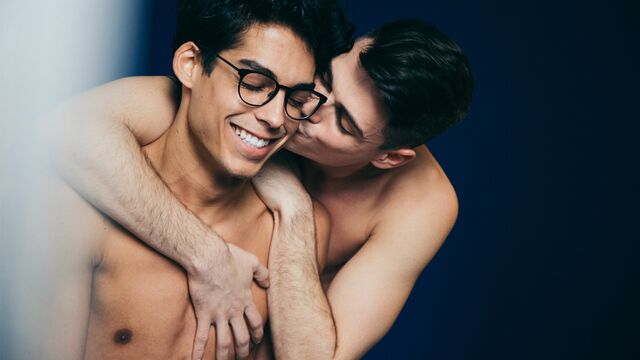 Cocky Boys - Nico Leon enjoying bareback anal on a large bed