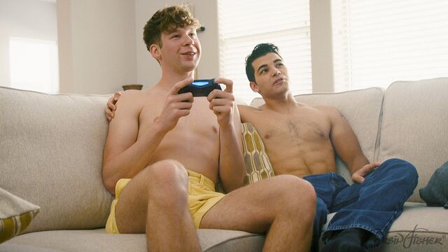 Corbin Fisher - Latin hunk Andres fucking Judah's juicy booty here