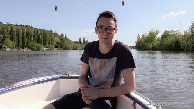 Bigstr - Scrawny twink with a hairy ass fucks while in public