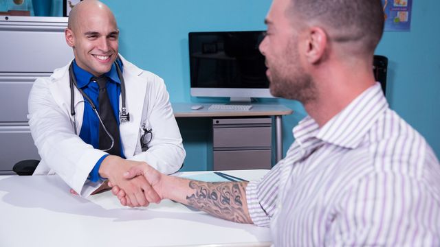 Hot House - Doctor Sean Zevran bottoming for Carlos Lindo