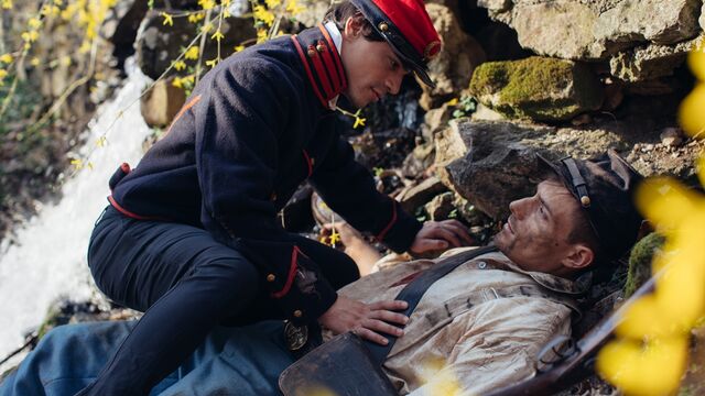 Cocky Boys - Adam Ramzi, Boomer Banks, and others in a story-driven gay vid