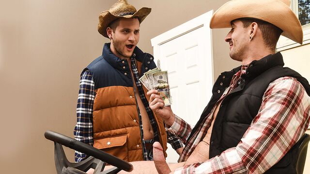 Men.Com - Gorgeous garage fuck with Allen Lucas and Sean Maygers