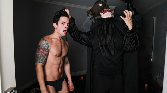 Nextdoor Studios - Michael Del Ray, Dakota Payne in a hilarious Halloween pron vid