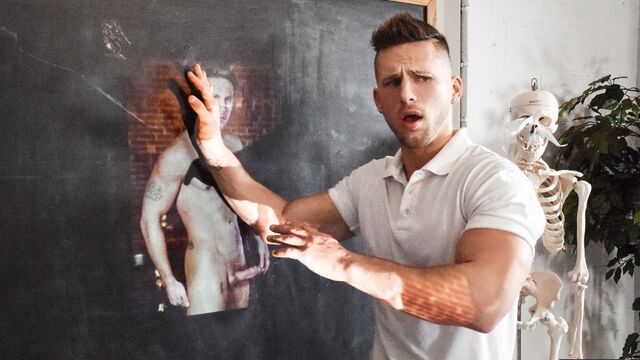 Men.Com - Clumsy teacher Roman Todd fucks Titus after class