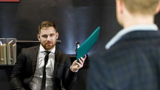 Men.Com - Office sex scene featuring Gabriel Cross and Jonas Jackson