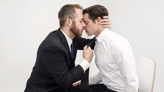 Missionary Boys - Butt fuck scene with Mormons Taylor Reign and President Lewis