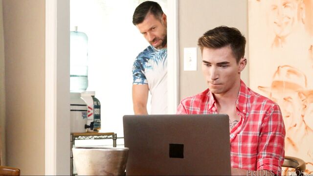 Dylan Lucas - Stepdaddy Tristan Jaxx fucking Skyler Hart violently