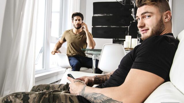 Men.Com - Jealous boyfriend Diego Sans busts his little slut, William Seed