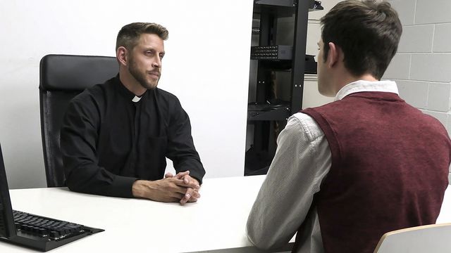 Yes Father - Kai Masters punished by a kinky priest, Johnny Ford