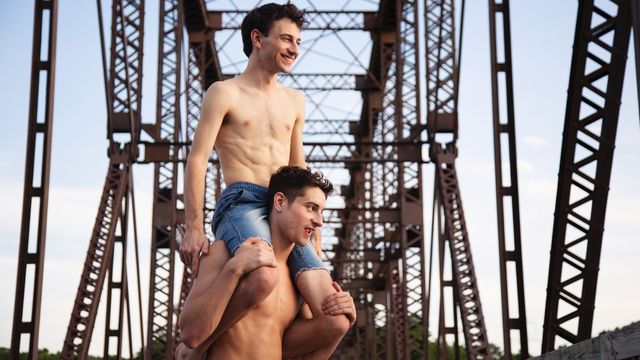 Cocky Boys - Outdoor fuck scene with young beauties Cole Claire and Taylor Reign