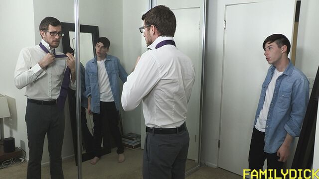 Family Dick - Dicking from a gentle daddy (Billy Saint and Alex Killian)