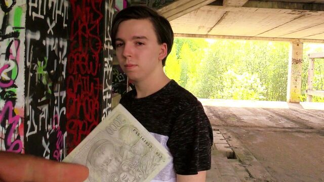 Bigstr - Adorable teen twink with a soft belly fucked in public