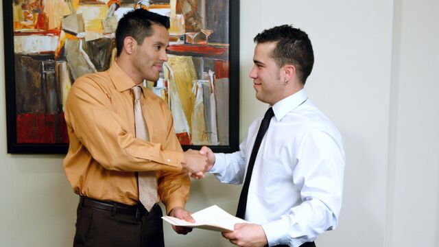 Richard.XXX - Ago Viara bottoms for Tommy Blade during a job interview