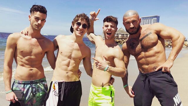 Cocky Boys - A Cory Kane and Troy Accola scene with BTS fucking included