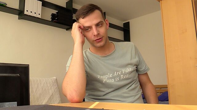 Bigstr - Young debt-ridden hottie gets his butthole blasted real hard