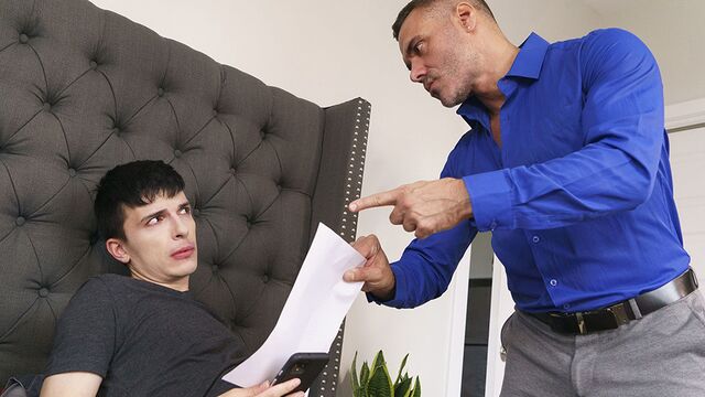 DadCreep - Young Felix O'Dair bottoms for his daddy, Manuel Skye