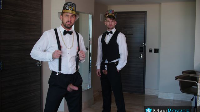 Gay Room - New Year's Eve anal with Wesley Woods and Connor Halsted
