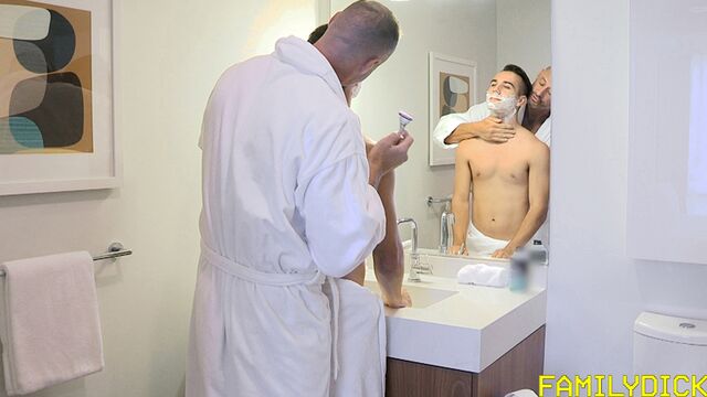 Family Dick - Stepdad D.Arclyte enters Brad Payton's tight butthole